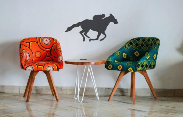 Horse and Jockey Stencil – Reusable Plastic Silhouette Template for DIY Wood Signs, Rustic Wall Art, Equestrian Crafts – Western Painting Stencil - Image 5