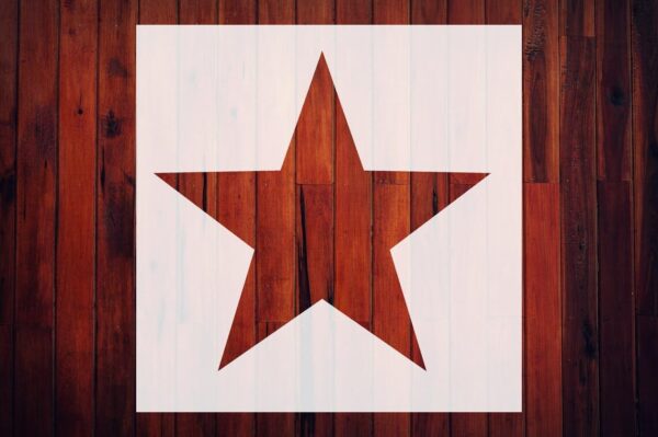 Create Stellar DIY Projects with Our Star Stencil Template - Reusable, Laser-Cut Mylar for Wall Decor, Furniture, and Crafts
