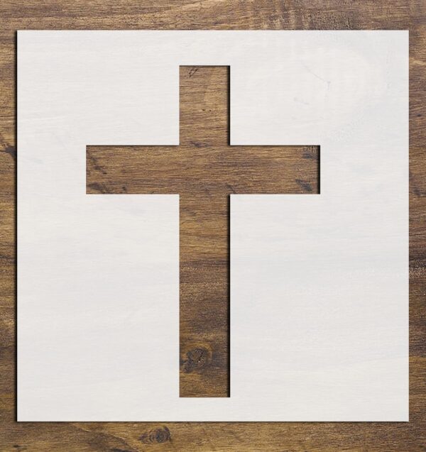 Cross Stencil for Painting, Reusable – Ideal for Religious Crafting, Art Projects, and Home Decor
