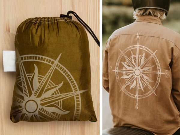Nautical Compass Rose Stencil 12-Inch - Reusable DIY Crafts, Laser-Cut Mylar for Wall Decor, Signs & More - Image 6