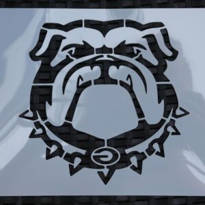 Custom Bulldog Stencil Sheet - Reusable & Washable, Precision Cut Design, Pet-Themed Crafting, , Perfect for DIY Projects & Decor