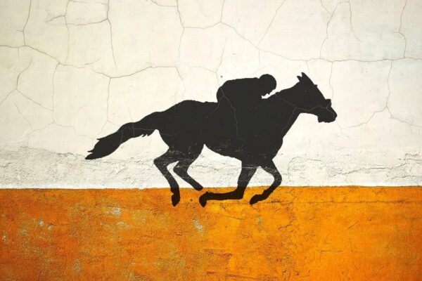Horse and Jockey Stencil – Reusable Plastic Silhouette Template for DIY Wood Signs, Rustic Wall Art, Equestrian Crafts – Western Painting Stencil - Image 4