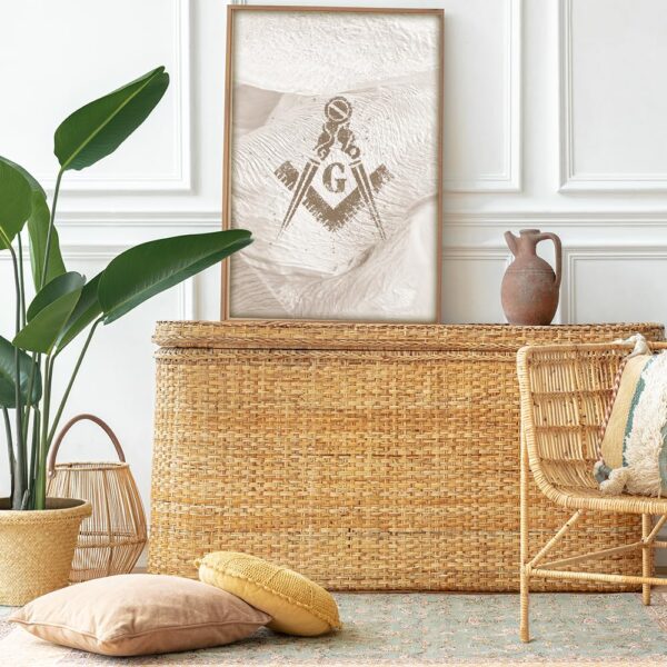 Masonic Freemason Square Stencil Template - Reusable for Painting on Walls, Wood, Glass & Crafts - Image 5