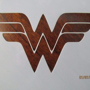 Wonder Woman Emblem Stencil - Crafting Heroic Creations - DIY Art Crafts Wall Stencils DIYStencils Decorative Templates Reusable Stencils for Crafts Art Drawing Painting Supplies