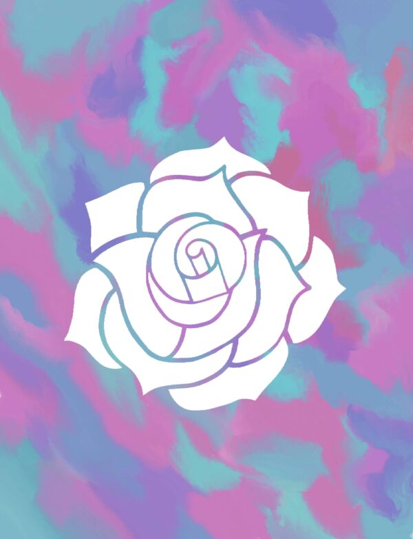 Rose Flower Stencil – Reusable Floral Design Template for DIY Crafts, Wall Art, Journaling, Home Decor & Furniture Painting - Image 2