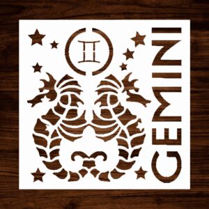 Zodiac Sign Symbol Horoscope Stencil, - Personalize Your Space with Astrological Inspiration
