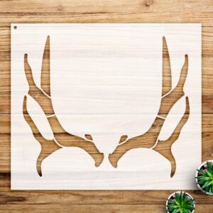Fishing Poles Stencil Pattern for Walls and Crafts, Reusable Mylar Template, Ideal for Home Decor and Outdoor-Themed Art Projects - Size A3 ()