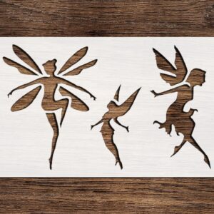Stencil Fairies Flight, Plastic Reusable
