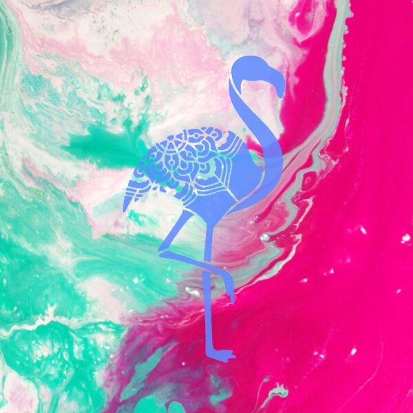 Reusable Flamingo Stencil for Painting and Crafts - Detailed and Beautiful Mylar Design for Wall Decorations, Furniture, Clothing for DIY Projects - Image 2