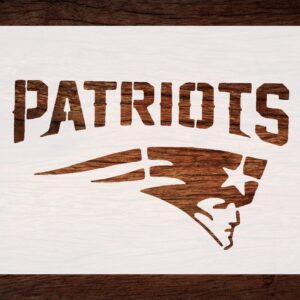 STENCILAIR Reusable Sport Team Stencil 11"" x 8.5"" - Custom, Durable Design for Sports Fans