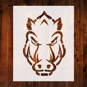 AZ Ra zor Backs Custom Stencil, for Art, Crafts & DIY Projects