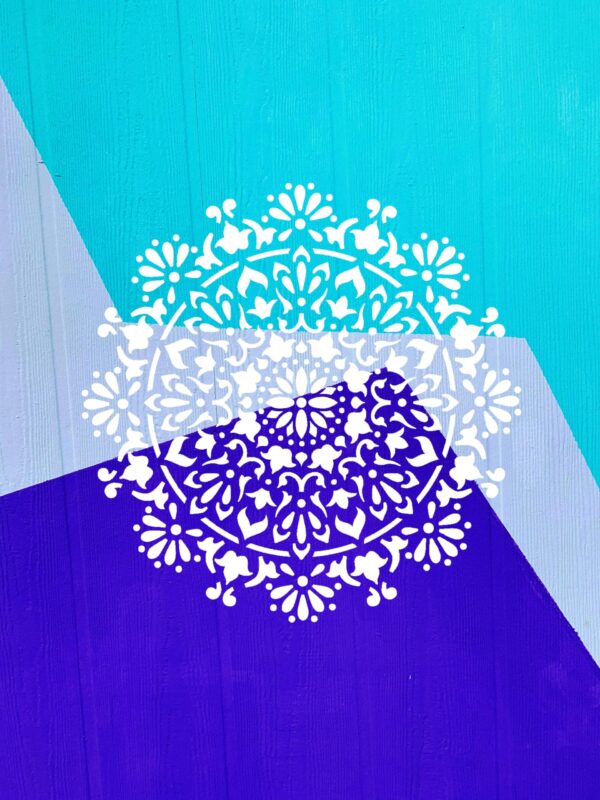 Mandala Stencil – Reusable Floral Geometric Template for DIY Wall Art, Furniture Painting, Boho Decor, Crafts – Laser Cut Design - Image 3