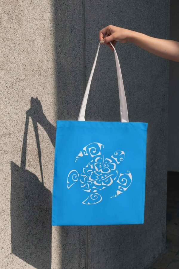 Custom Nautical Tiki Turtle Flower Stencil - , Personalized Reusable Plastic Stencil for DIY Oceanic Creations - Image 5
