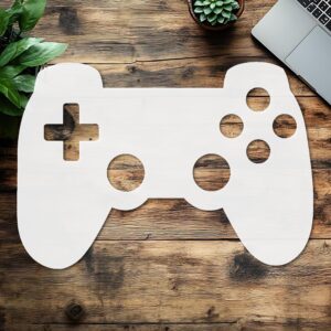 Game Pad Stencil, Reusable Painting Template, Video Game Logo Design