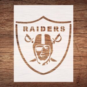 Football Stencil Custom Stencil Arts and Crafts Scrapbooking Painting on The Wall, Wood, Glass Reusable, Sturdy, Cut Stencil Sheet