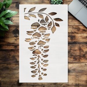 Stencil New Year Decoration, Plastic Reusable