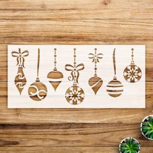 Believe Stencil Pattern for Walls and Crafts, Decorative Ornament Design, Ideal for Home Decor and Creative Projects - Size A4 ()
