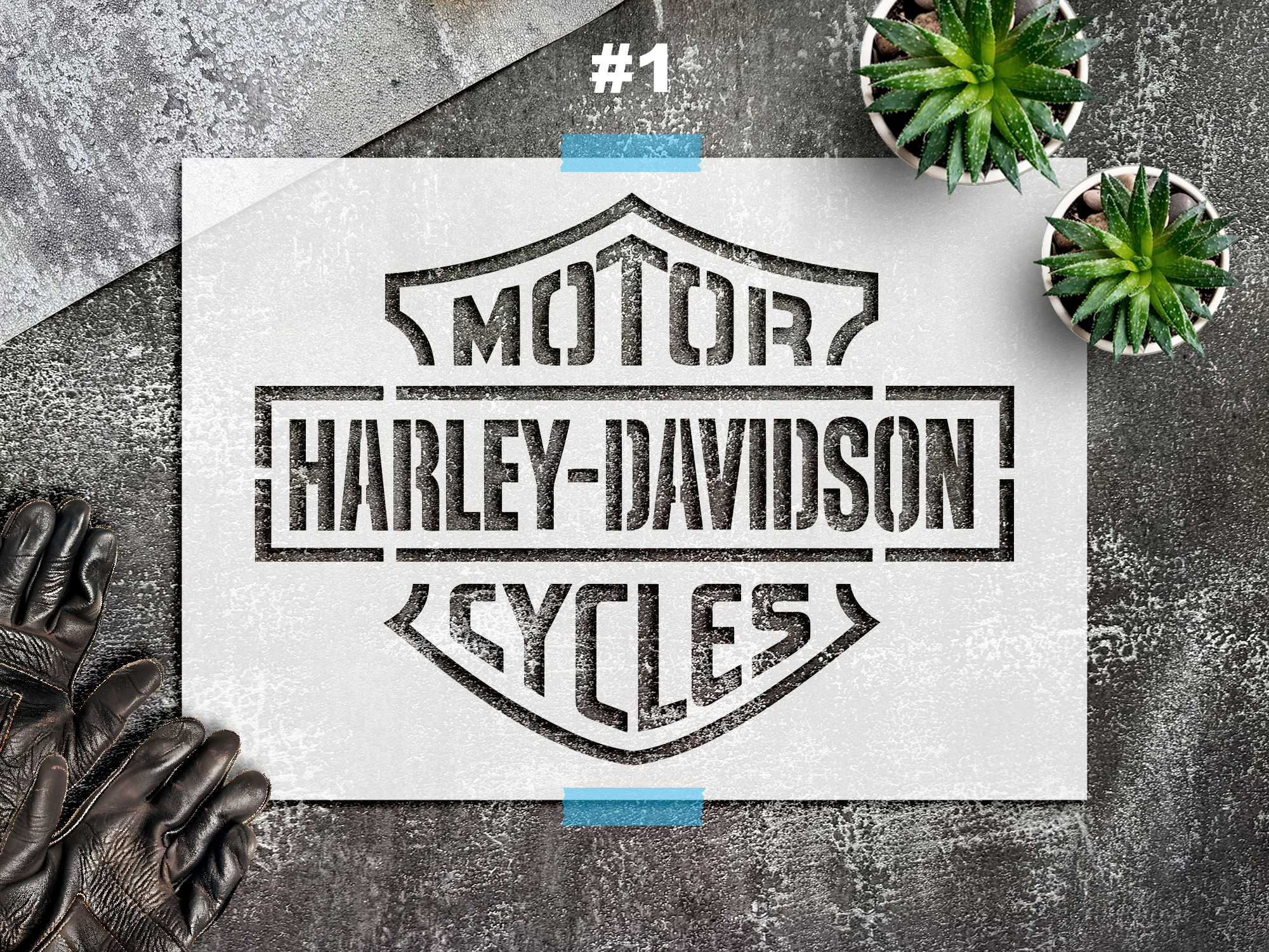harley-davidson-flame-skull-stencil