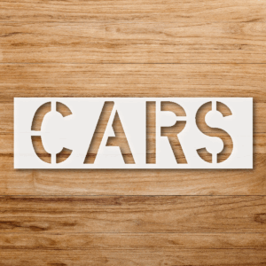 Cars Marking Stencil, Creative Art Tool, Unique Decor, Perfect Gift for Car Enthusiasts