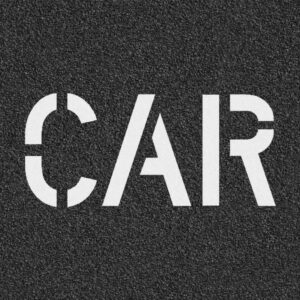 Car Parking Stencil, Creative Home Decor, Unique Art Design, Fun Gift Idea
